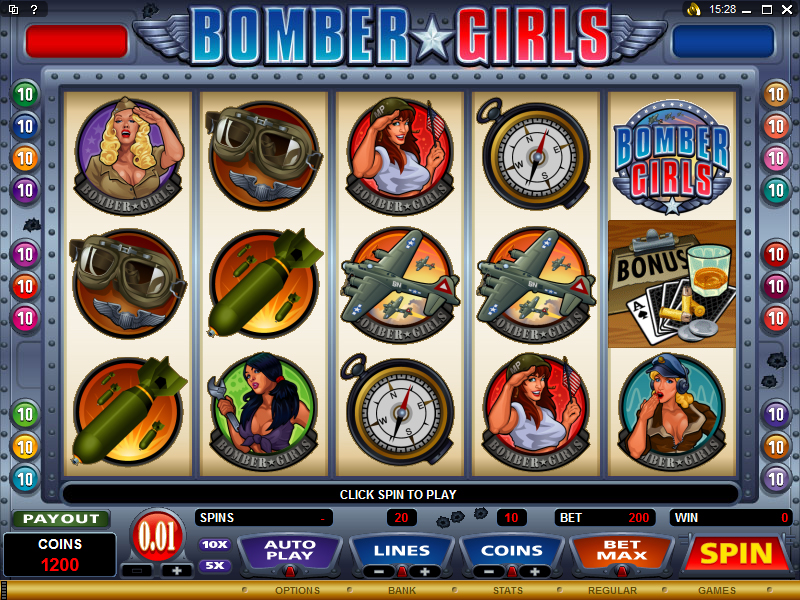 Play Bomber Girls now!