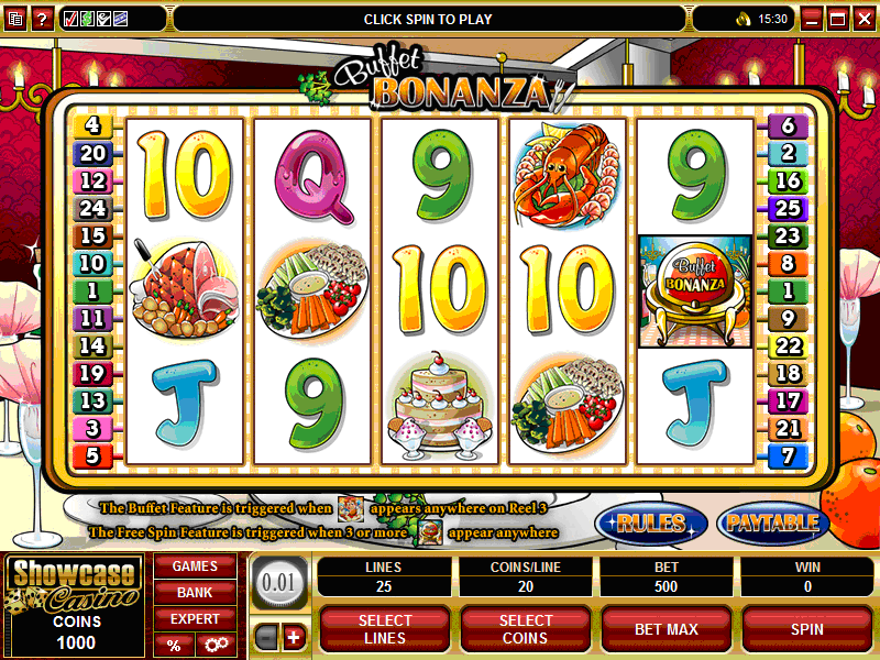 Play Buffet Bonanza now!