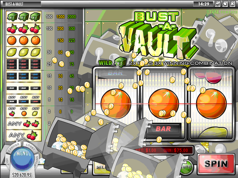 Play Bust-A-Vault now!