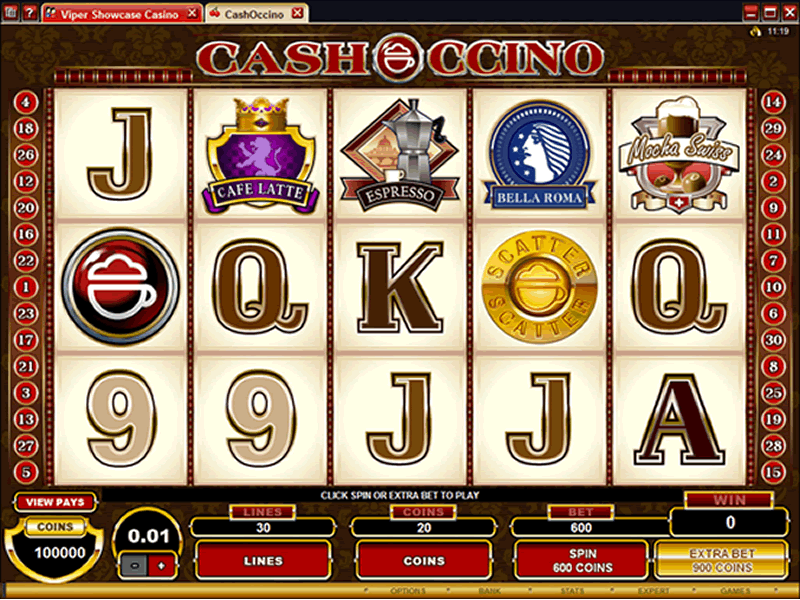 Play CashOccino now!