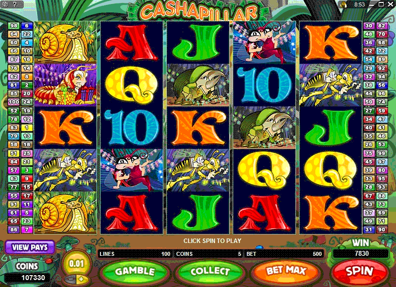 Play Cashapillar now!