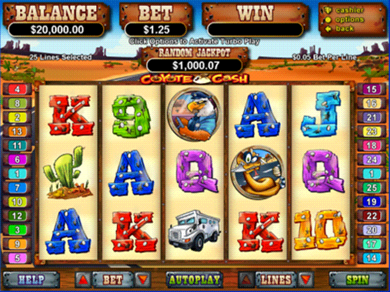 Play Coyote Cash now!