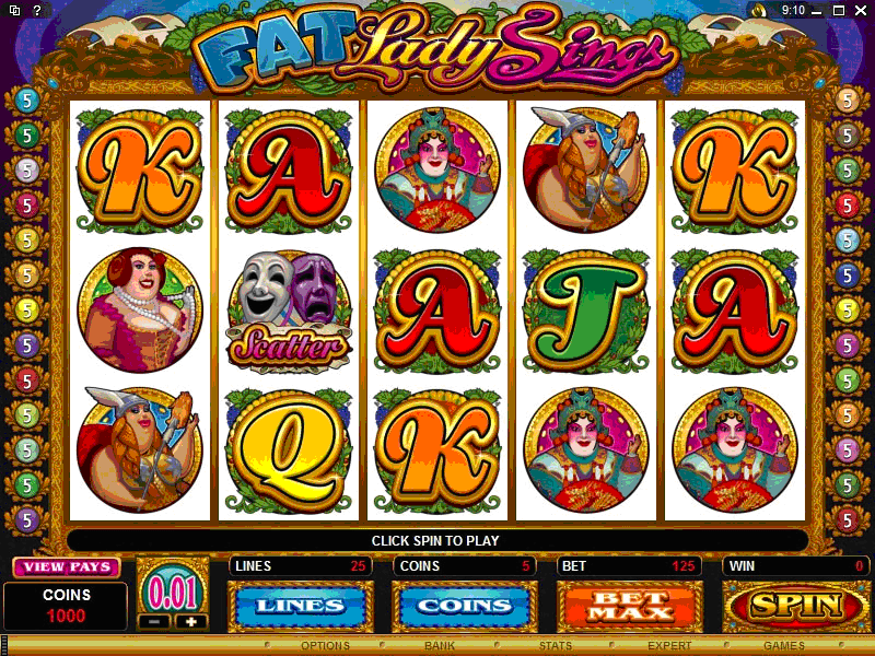 Play Fat Lady Sings now!