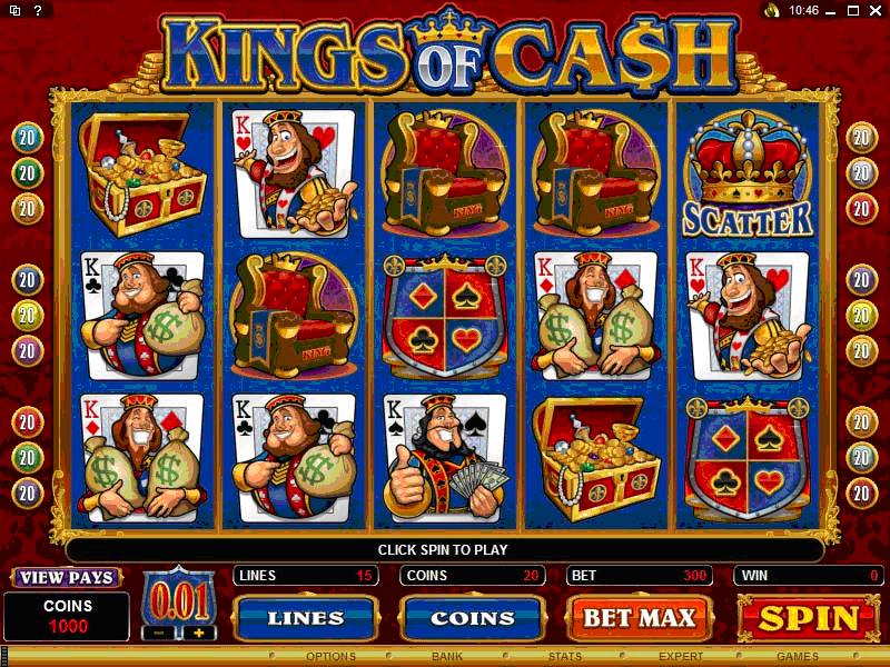 Play Kings Of Cash now!