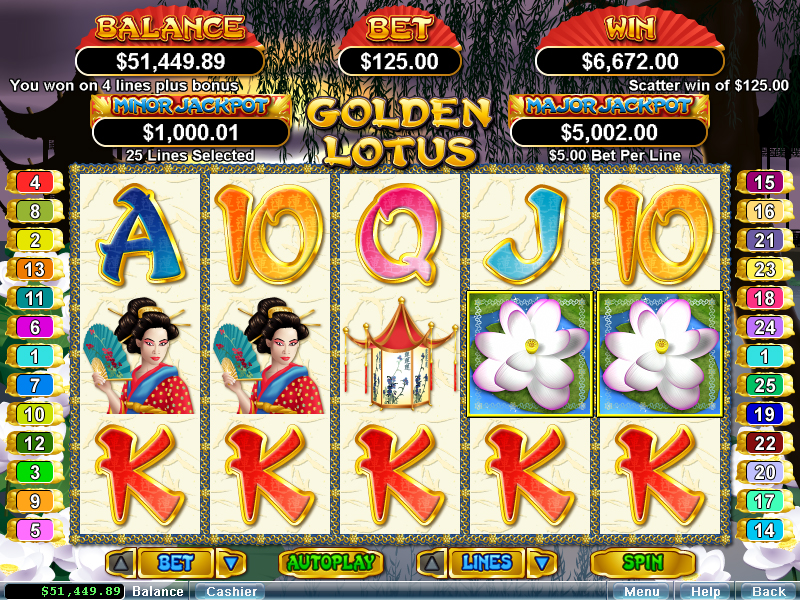 Play Golden Lotus now!