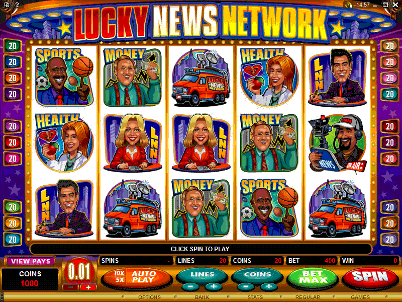 Play Lucky News Network and learn where you can play for real money online!