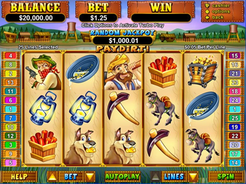 Play Pay Dirt and learn where you can play for real money online!