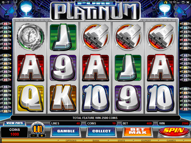 Play Pure Platinum and learn where you can play for real money online!