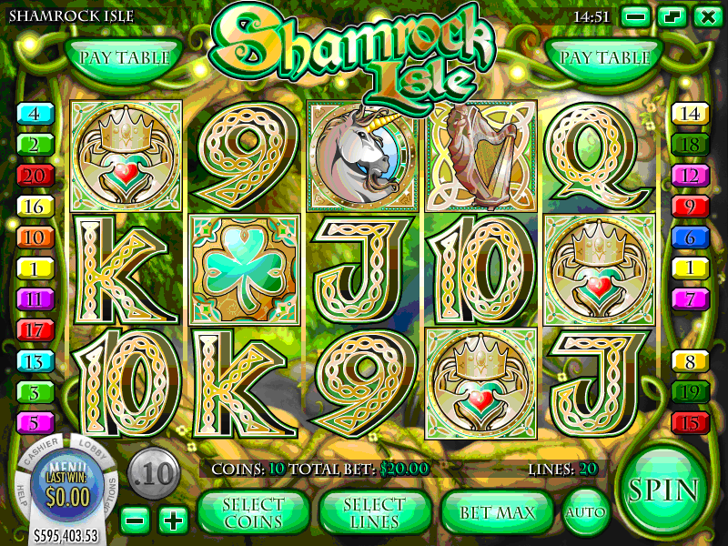 Play Shamrock Isle and learn where you can play for real money online!
