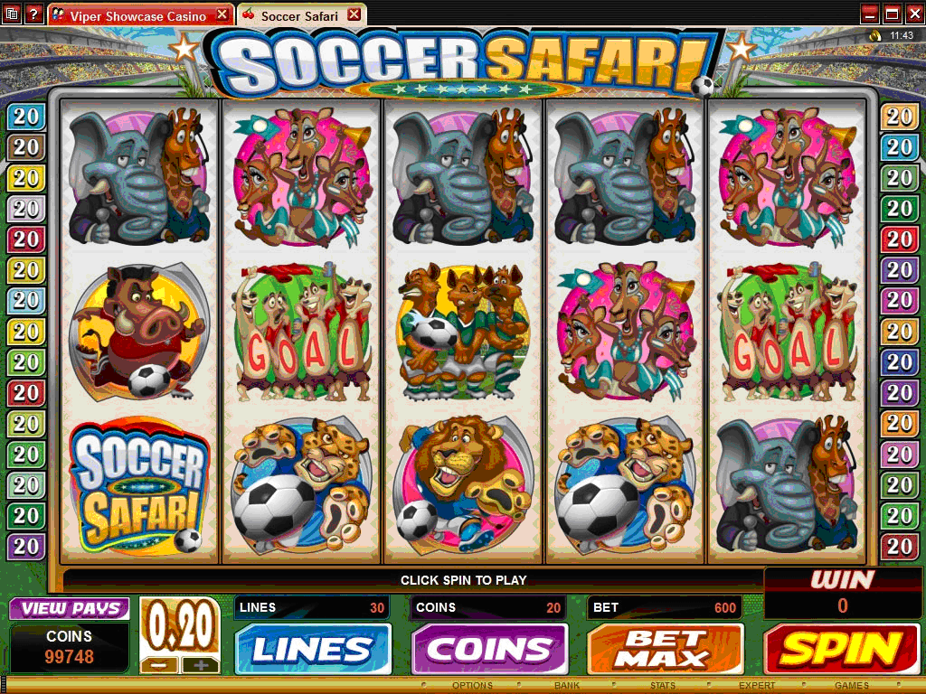 Play Soccer Safari and learn where you can play for real money online!