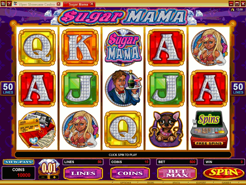 Play Sugar Mama and learn where you can play for real money online!