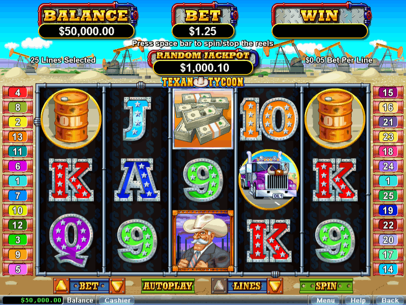 Play Texan Tycoon and learn where you can play for real money online!