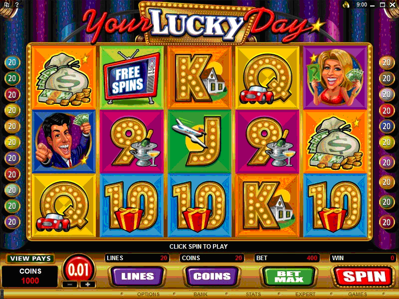 Play Your Lucky day and learn where you can play for real money online!