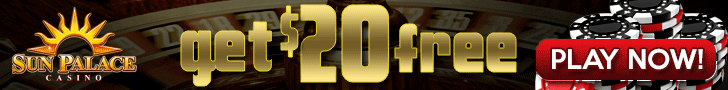 All U.S. Players are welcome at Sun Palace Casino!