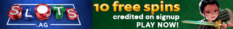 10 No Deposit Free Spins at Slots.ag Casino
