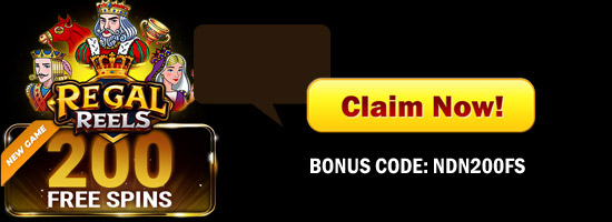 200 No Deposit Free Spins at Casino Brango on Regal Reels Slot Game
