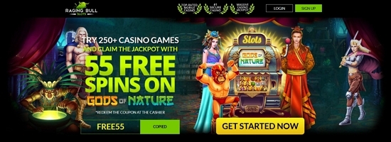 55 Free Spins On Gods Of Nature Slot