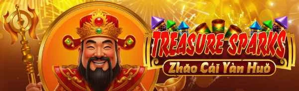 Casino 175% Bonus + 20 FS on Treasure Sparks