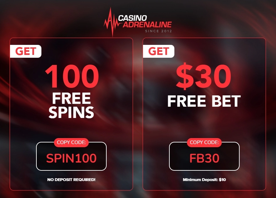 Casino Adrenaline No Deposit