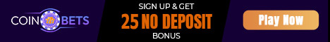 Free Chip No Deposit at Coinbets Casino