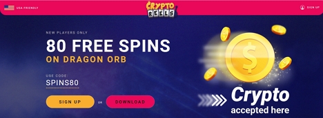 Crypto Reels Casino No Deposit 80 Free Spins
