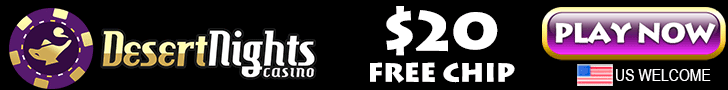 Desert Nights Casino Free chip