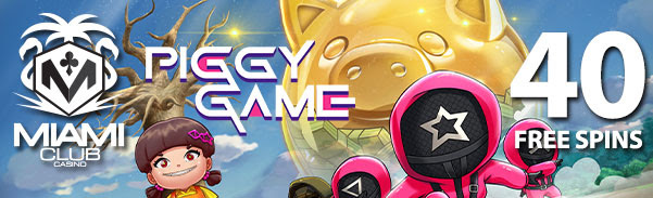 Miami Club Casino No Deposit 40 Free Spins On Piggy Game
