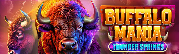 No Deposit Free Spins on Buffalo Mania at Slotocash