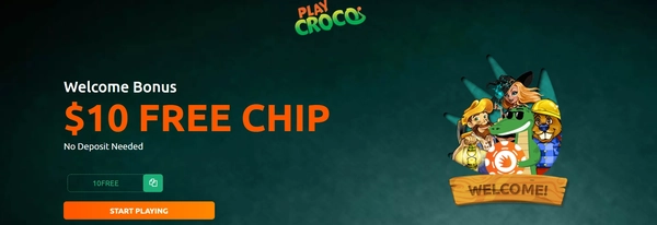 Play Croco Casino No Deposit Bonus