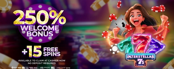 Sun Palace Casino - 15 Free Spins No Deposit on Intersterllar