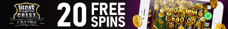 Vegas Crest Casino No Deposit Needed 20 Free Spins